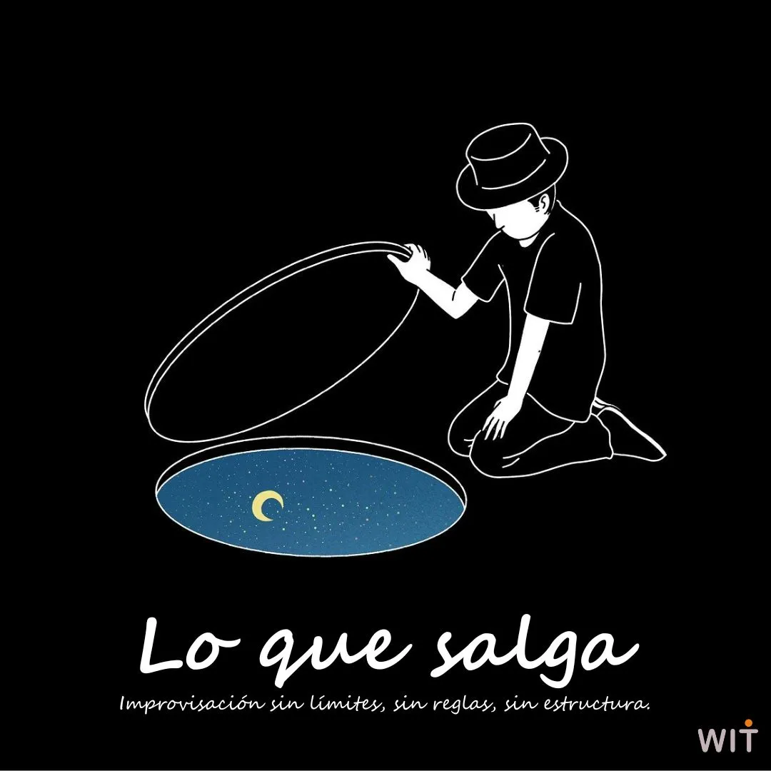 Cartel del show de improvisación Cachondeo Lab en WIT Impro, Madrid