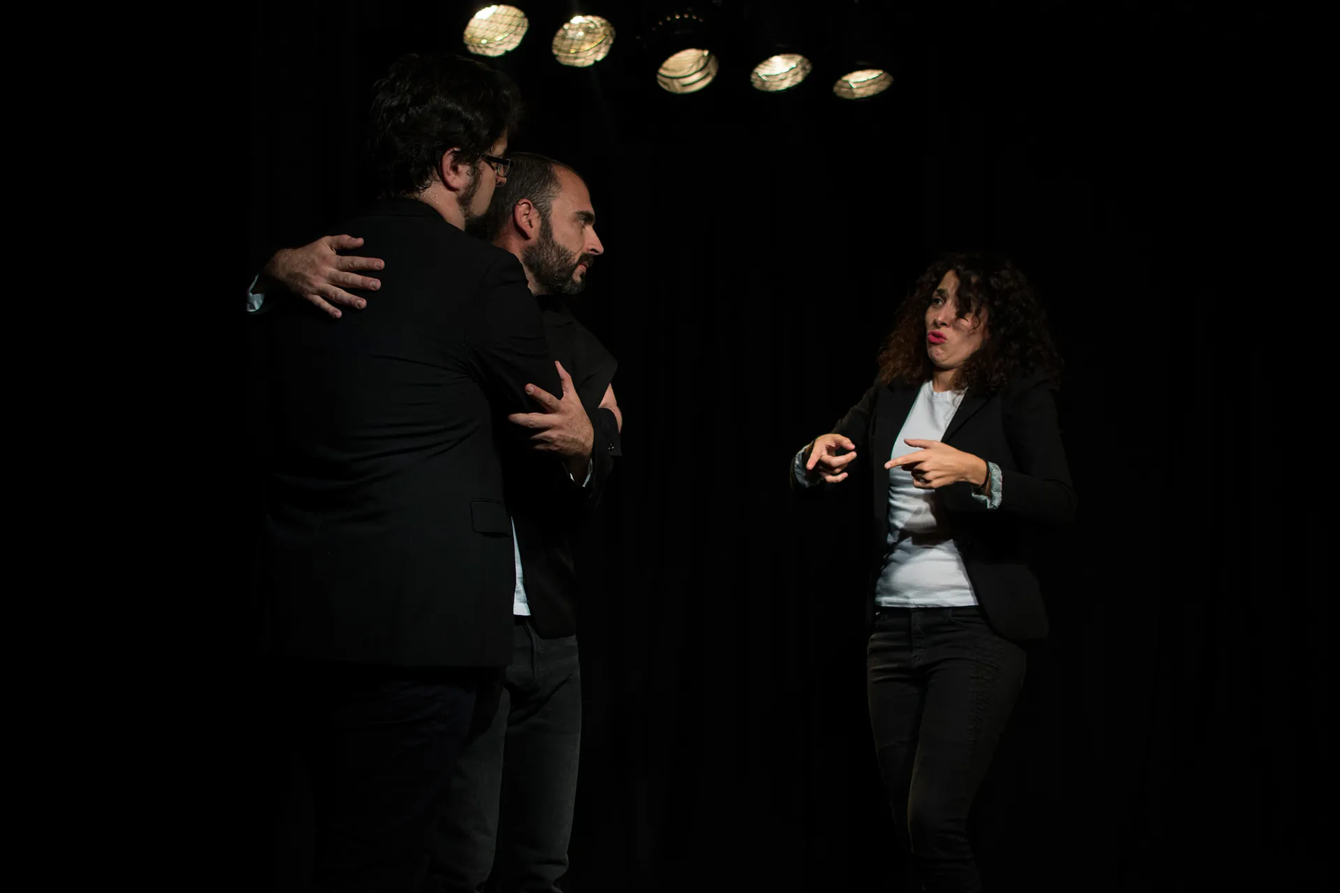 Espectáculo de improvisación teatral de WIT Impro en directo en Madrid